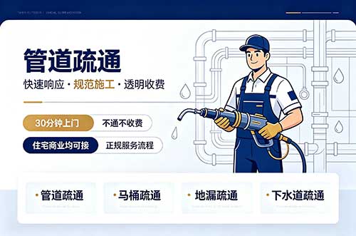 东城管道疏通