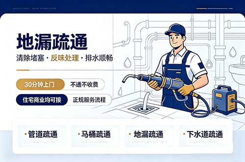 东城地漏疏通