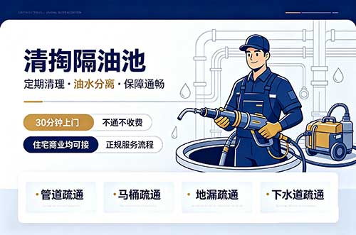 东城清掏隔油池